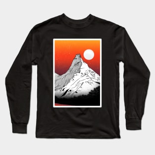 Stetind Mountain Norway Long Sleeve T-Shirt